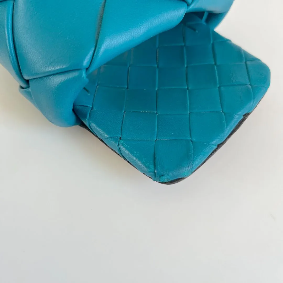 Bottega Veneta Lido flat quilted square sandals, 38