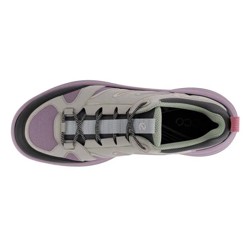 Ecco Women's Offroad Hiking Shoes- Gravel/ Lavender Mist