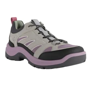 Ecco Women's Offroad Hiking Shoes- Gravel/ Lavender Mist