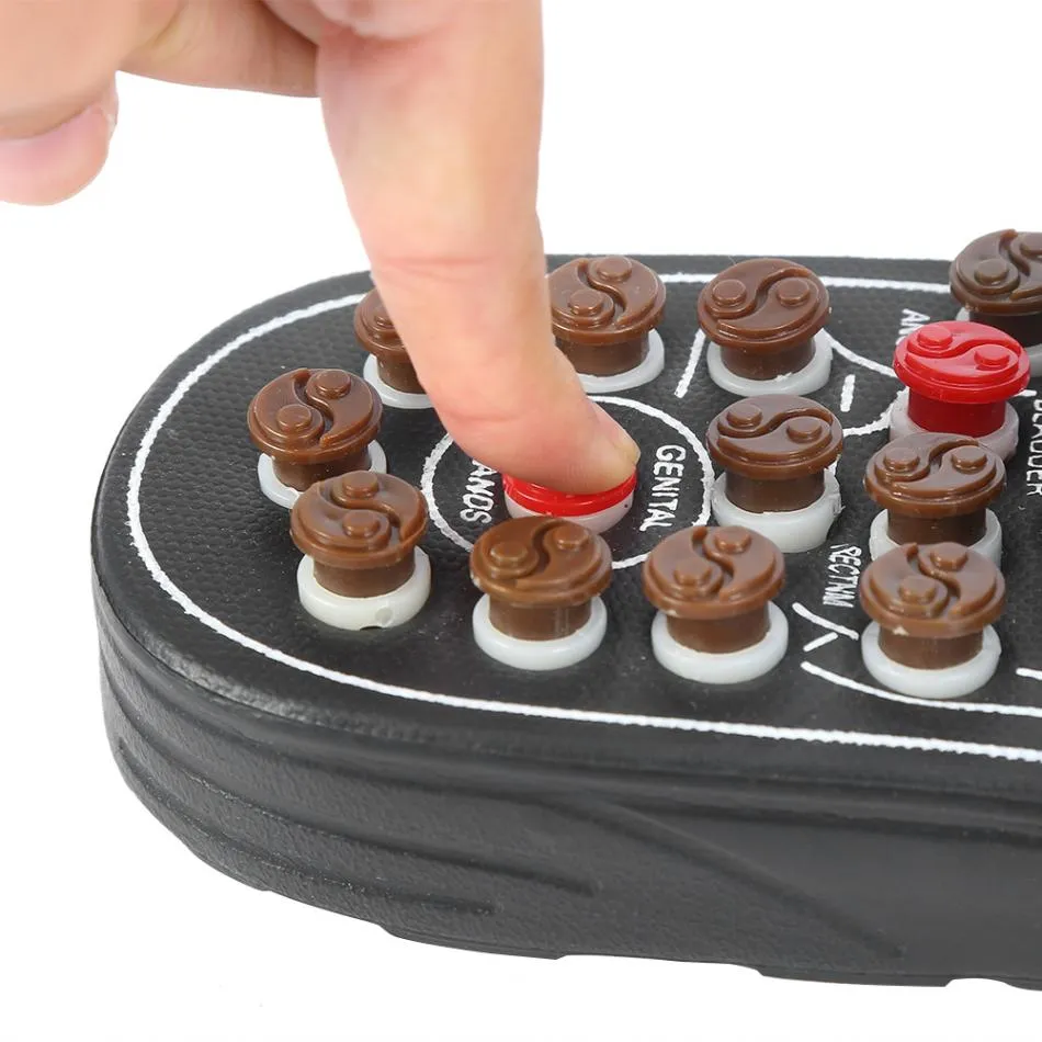 Foot Massage Slippers Acupuncture Therapy Massager Shoes For legs Acupoint Activating Reflexology Feet Care massageador Sandal