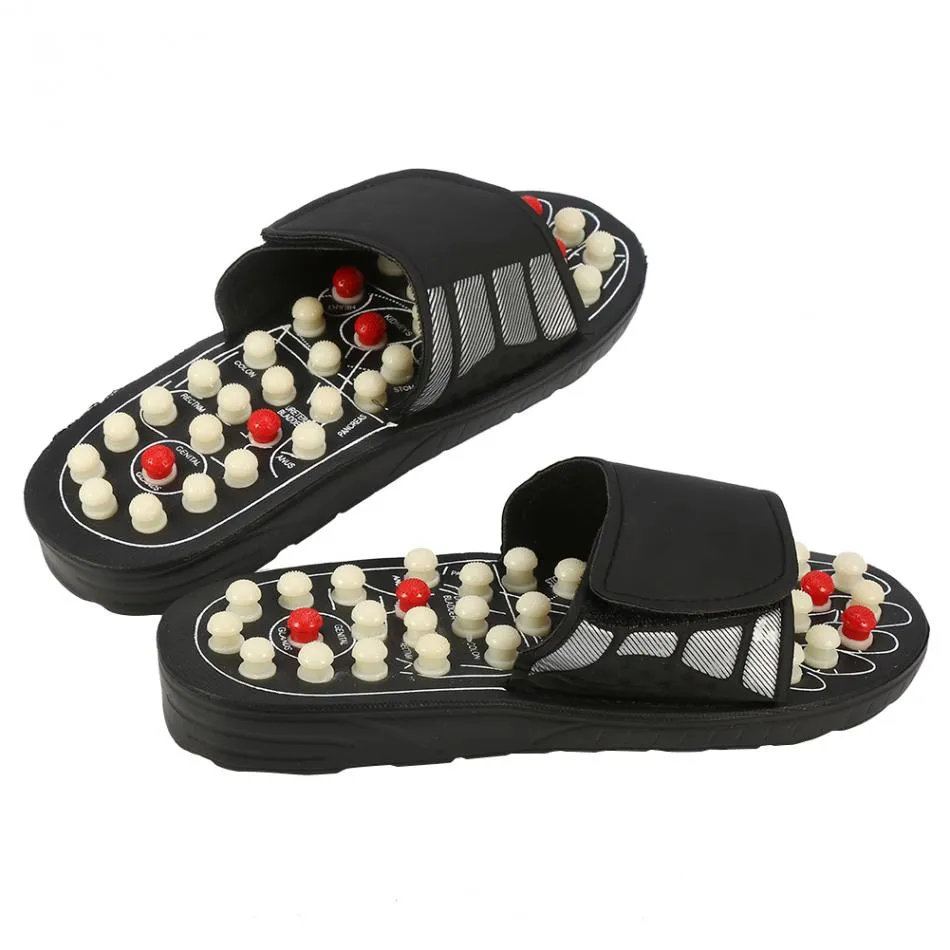 Foot Massage Slippers Acupuncture Therapy Massager Shoes For legs Acupoint Activating Reflexology Feet Care massageador Sandal