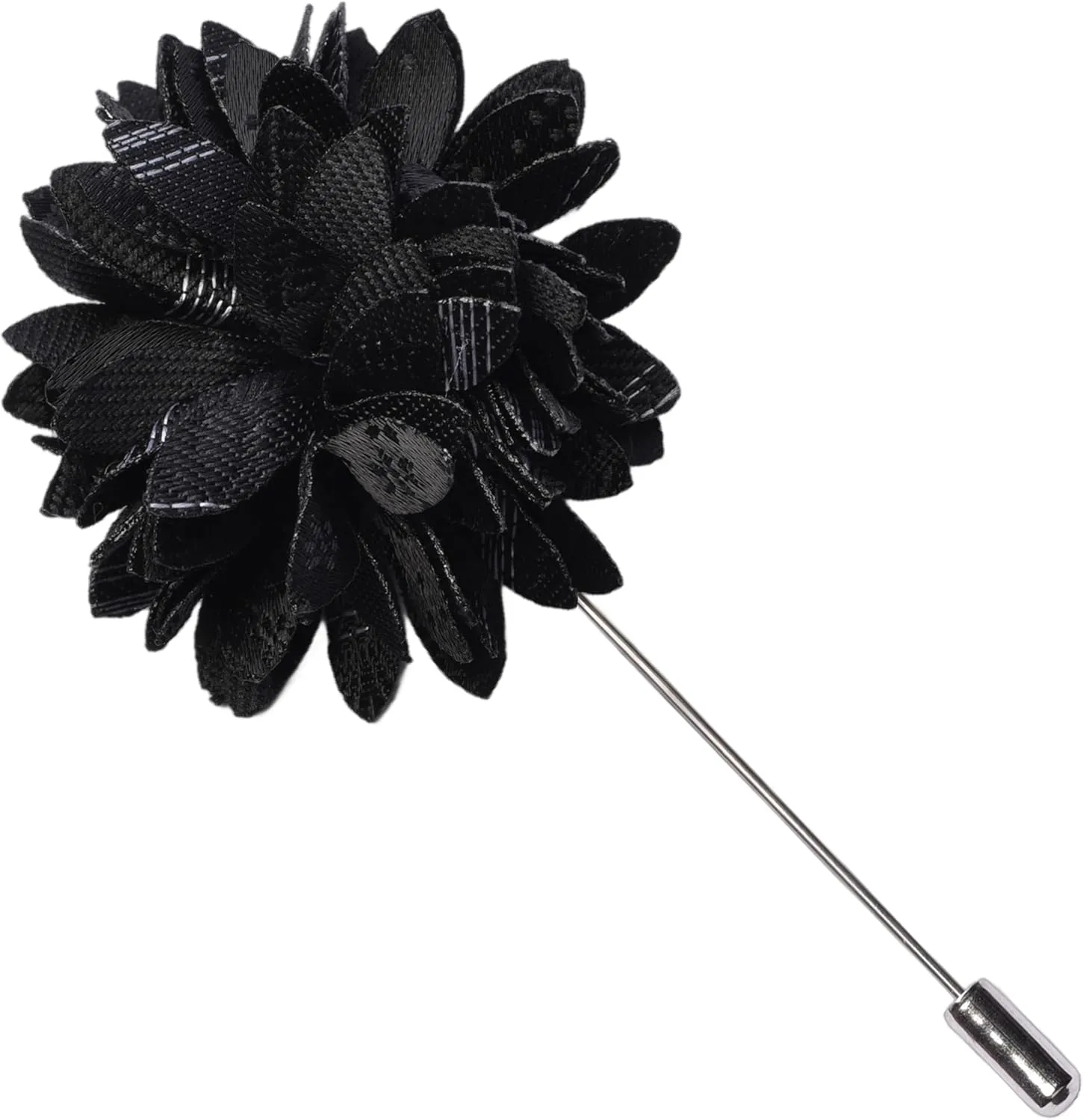 GUSLESON 3.15"??8cm?? Mens Floral Tie and Lapel Pin Necktie Hankerchief Cufflinks Set for Men