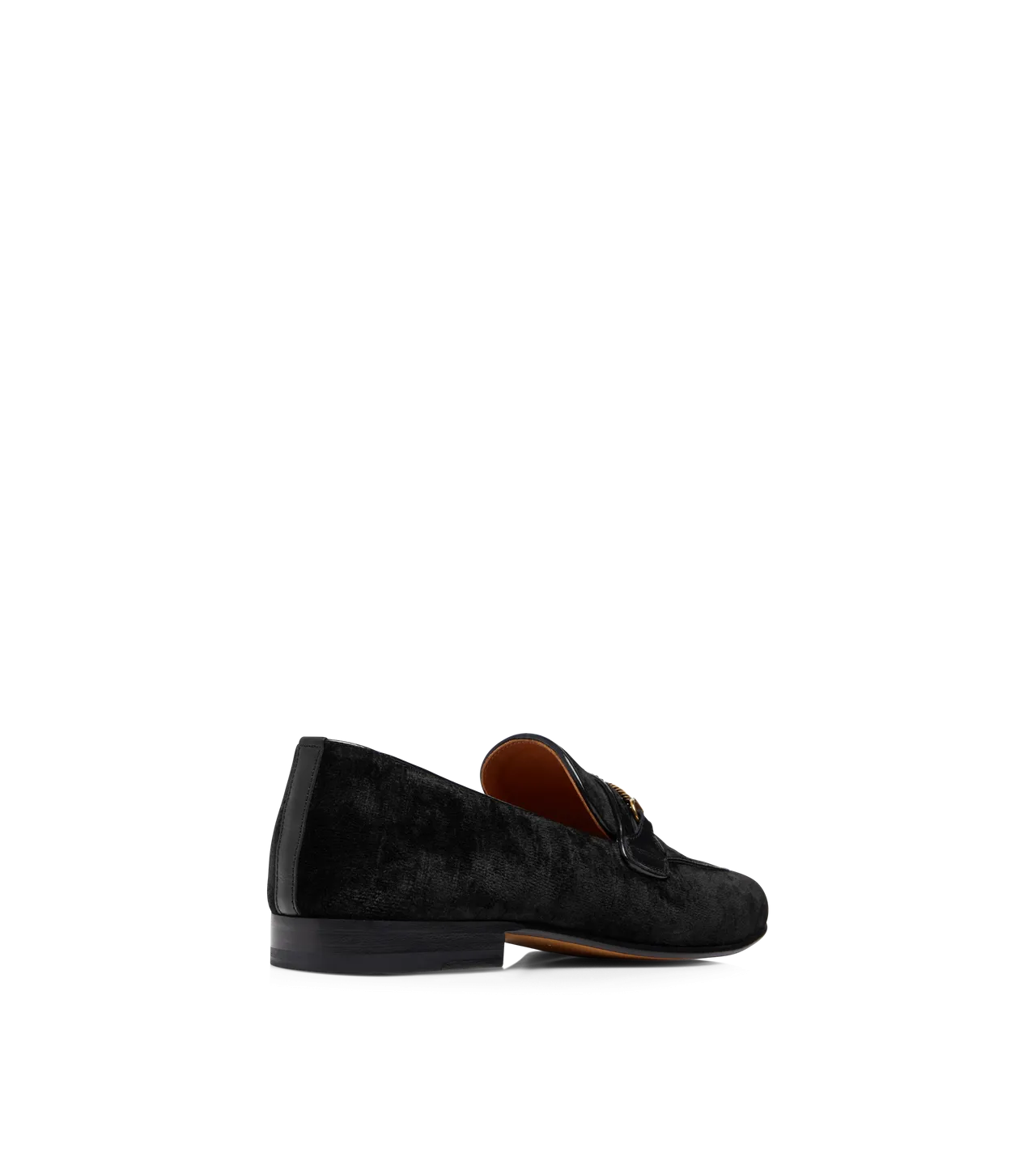 Textured Velvet Liam Chain Loafer