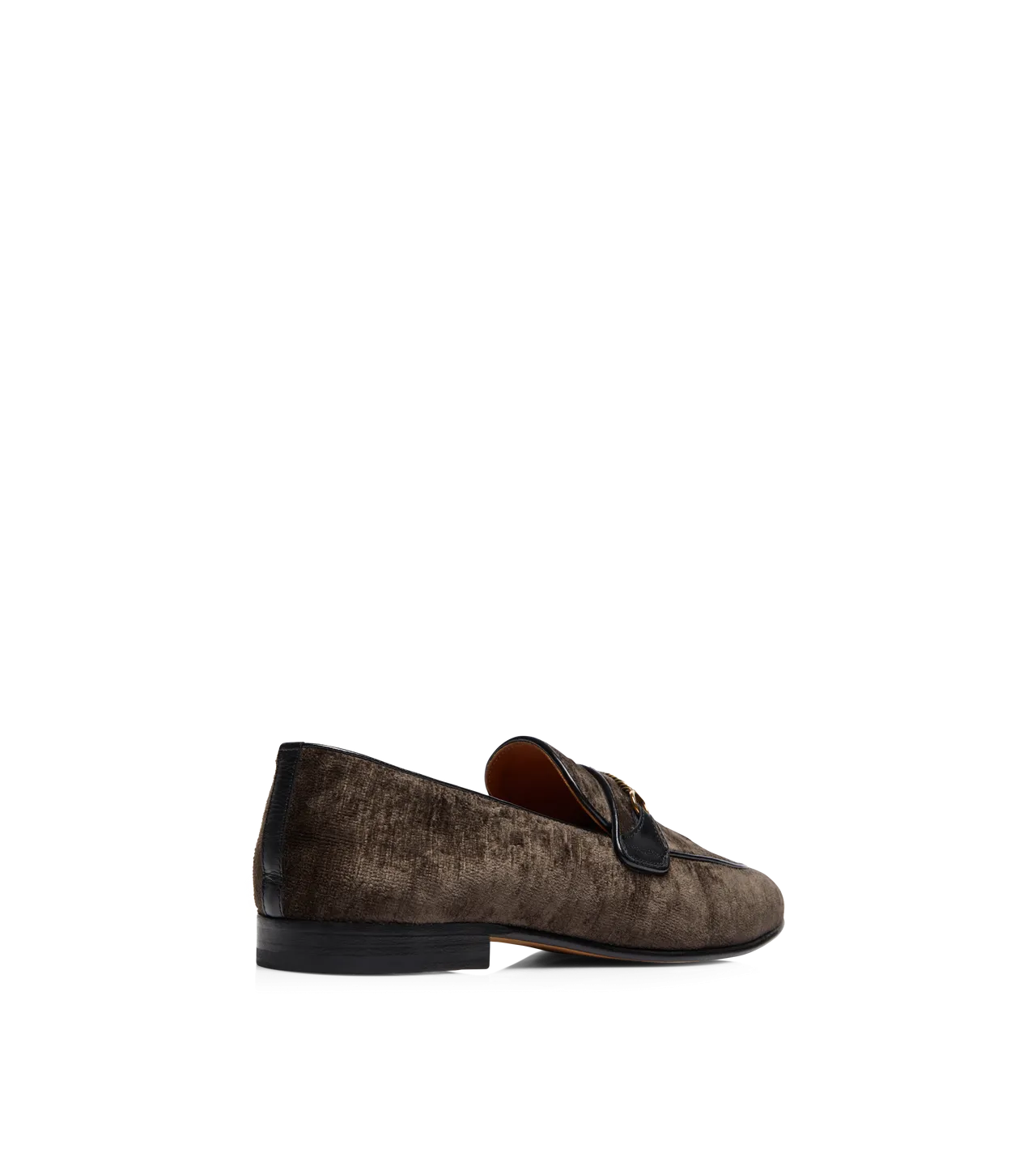 Textured Velvet Liam Chain Loafer
