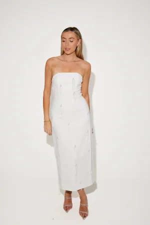 The Ultimate Muse Embellished Midi Dress
