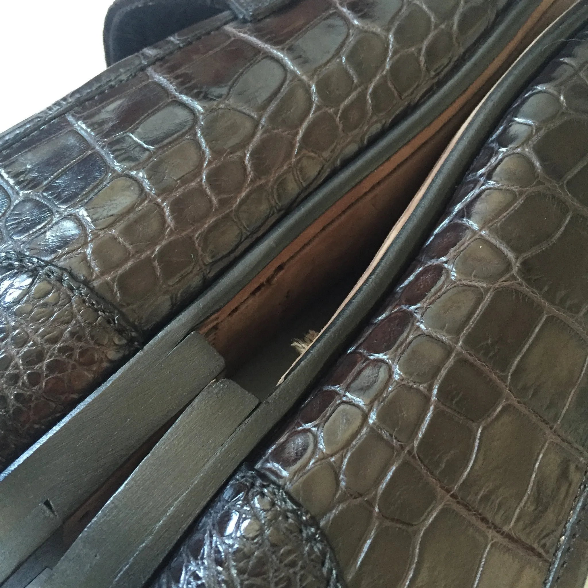Tom Ford - Brown Genuine Crocodile Loafers