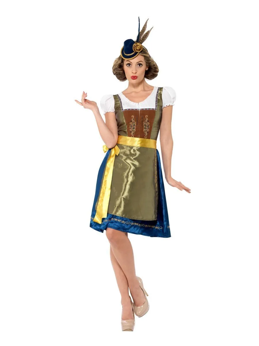 Traditional Heidi Bavarian Costume, Deluxe