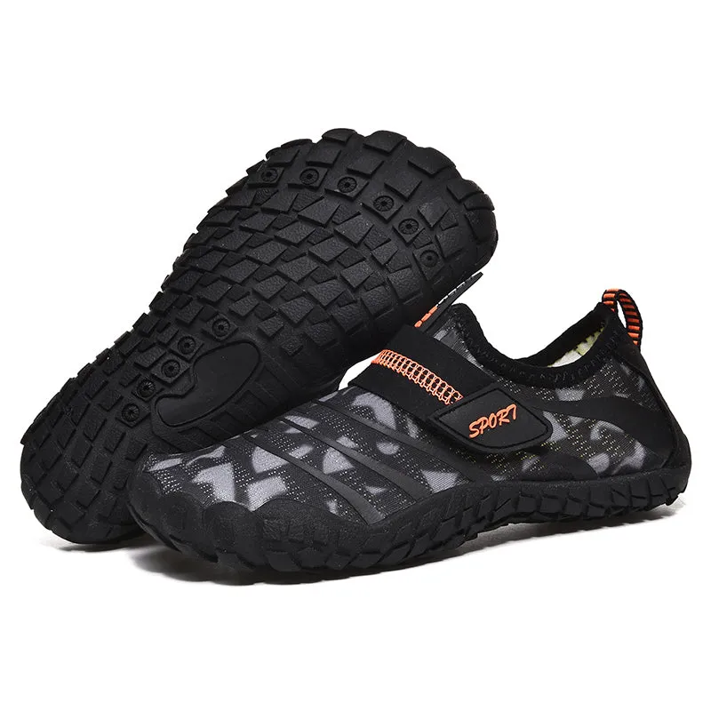 Water Shoes for Kids (Pattern Printed) - Barefoot Non-slip Aqua Sports Quick Dry Shoes
