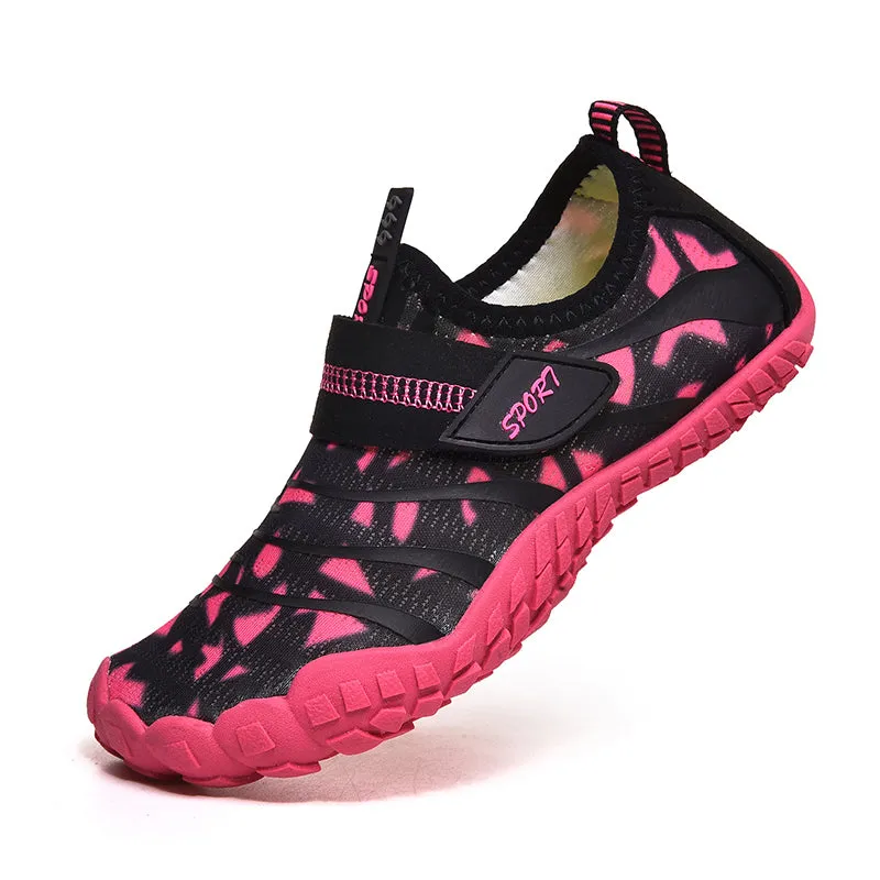 Water Shoes for Kids (Pattern Printed) - Barefoot Non-slip Aqua Sports Quick Dry Shoes
